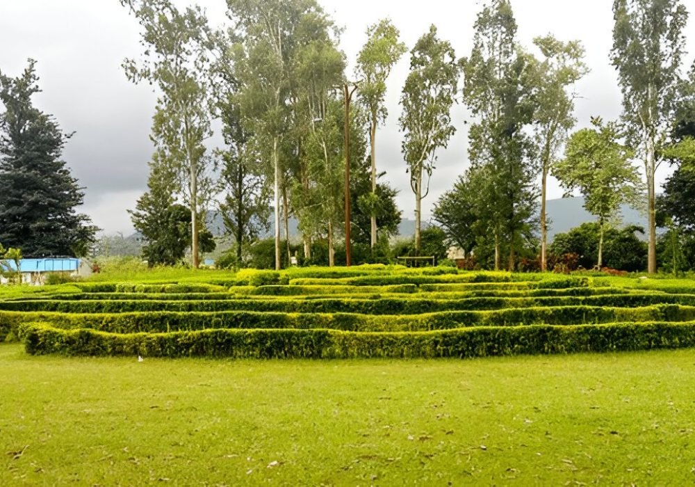 inside padmapuram botanical garden